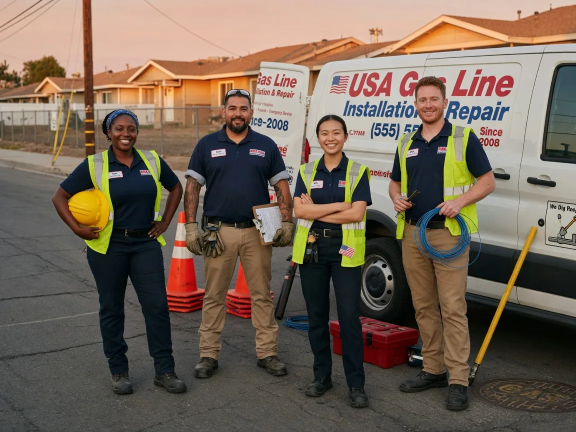 Gas Line Installation company in Huntland, TN